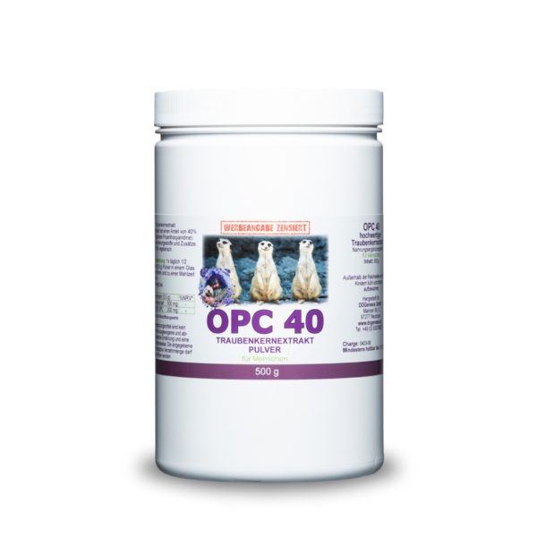 Traubenkernextrakt OPC 40 - 500g Pulver