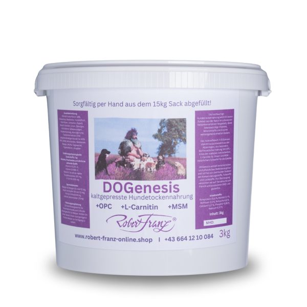 Hundefutter - 3kg Kübel - DOGenesis